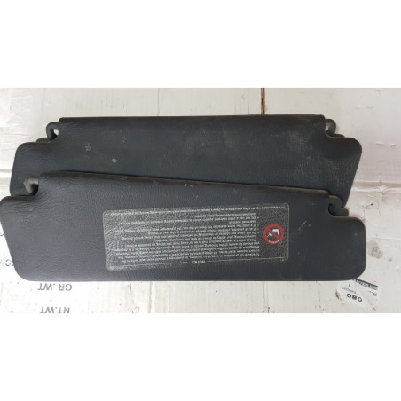 MERCEDES BENZ SLK R170 ALETTE PARASOLE PANTINA RIPARO VETRO DX SX NERO