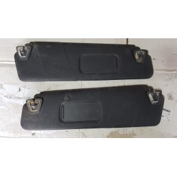 MERCEDES BENZ SLK R170 ALETTE PARASOLE PANTINA RIPARO VETRO DX SX NERO