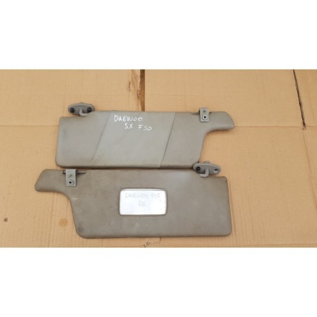 DAEWOO FSO ALETTA ALETTE PANTINA PANTINE PARASOLE RIPARO VETRO DX SX