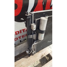 NISSAN QASHQAI J10 KIT RADIATORE CLIMA RAFFREDDAMENTO ELETTROVENTOLA