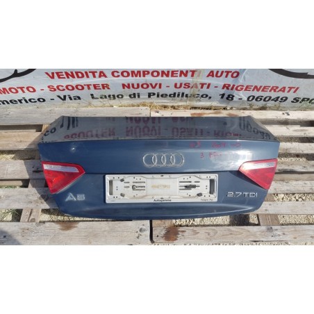 AUDI A5 8T BAULE PORTELLO COFANO BAGAGLIAIO POSTERIORE FANALINI
