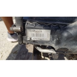 MERCEDES BENZ SLK R170 KIT RADIATORI RAFFREDDAMENTO CLIMA ELETTROVENTOLA
