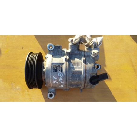 VOLKSWAGEN GOLF 7 COMPRESSORE CLIMATIZZATORE A/C PULEGGIA ARIA DENSO