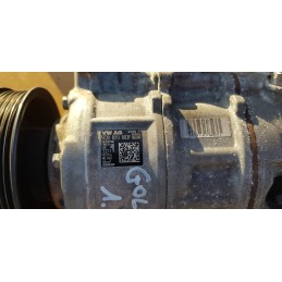 VOLKSWAGEN GOLF 7 COMPRESSORE CLIMATIZZATORE A/C PULEGGIA ARIA DENSO