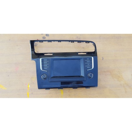 VOLKSWAGEN GOLF 7 DISPLAY MONITOR SCREEN NAVIGATORE RADIO MEDIA AUDIO