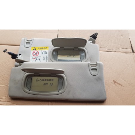 JEEP CHEROKEE KL ALETTE RIPARO PANTINA PANNELLO PARASOLE DX SX