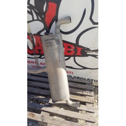 JEEP CHEROKEE KL MARMITTA DOPPIO SCARICO TERMINALE TUBO SILENZIATORE