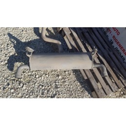 JEEP CHEROKEE KL MARMITTA DOPPIO SCARICO TERMINALE TUBO SILENZIATORE