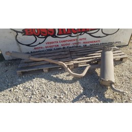 JEEP CHEROKEE KL MARMITTA DOPPIO SCARICO TERMINALE TUBO SILENZIATORE
