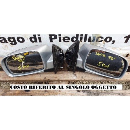 HYUNDAI SANTA FE 2 SPECCHIETTO RETROVISORE ESTERNO VETRO CALOTTA DX SX