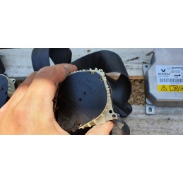 RENAULT TWINGO 2 KIT AIRBAG CRUSCOTTO VOLANTE PASSEG CINTURE CENTRALINA