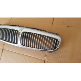 JAGUAR X TYPE GRIGLIA RADIATORE COFANO ANTERIORE MASCHERINA CROMATA