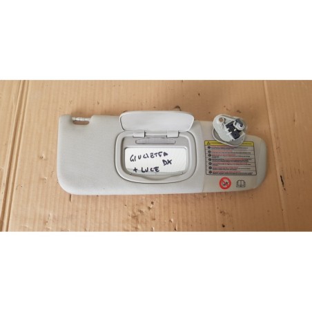 ALFA ROMEO GIULIETTA ALETTA PANTINA RIPARO PARASOLE ANTERIORE DX