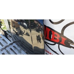 BMW SERIE 1 E87 COFANO MOTORE ANTERIORE LOGO FRONTALE