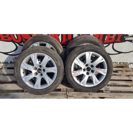4x CERCHI IN LEGA CON PNEUMATICI GOMME AUDI A5-A4-A7-A8