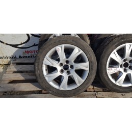4x CERCHI IN LEGA CON PNEUMATICI GOMME AUDI A5-A4-A7-A8
