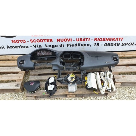 FIAT BRAVO KIT AIRBAG GUIDATORE PASSEG CRUSCOTTO CINTURE CENTRALINA