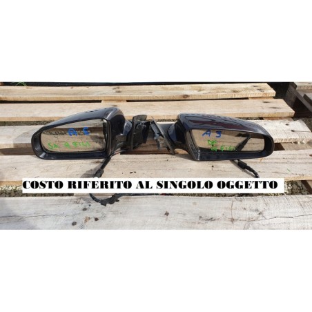 AUDI A3 8P SPECCHIETTO VETRO RESTROVISORE ESTERNO ANTERIORE DX SX