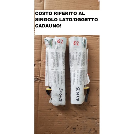 AUDI Q2 GA AIRBAG SEDILE SEDIA DESTRO SINISTRO