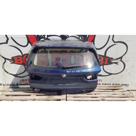 BMW X1 F48 PORTELLONE BAGAGLIAIO COFANO LUNOTTO SPOILER POSTERIORE