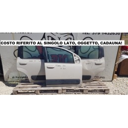 FIAT PANDA 312 SPORTELLO PORTIERA PORTIERE PORTE LATERALI ANT POST