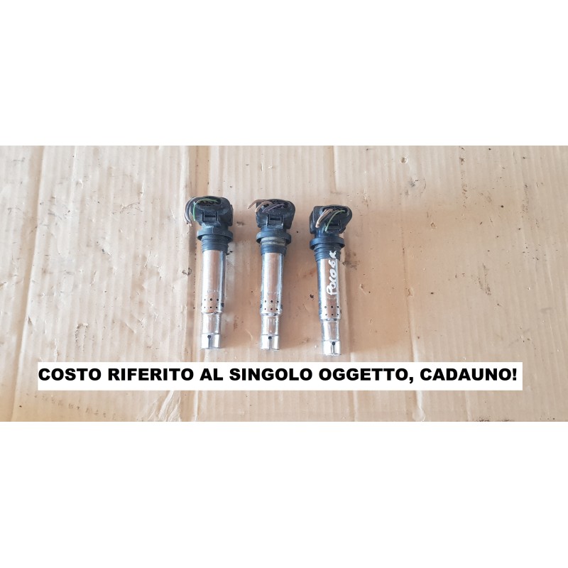 VOLKSWAGEN POLO 6R BOBINA BOBINE ACCENSIONE BENZINA