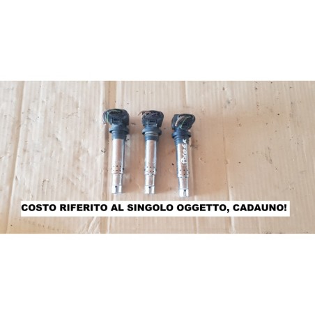VOLKSWAGEN POLO 6R BOBINA BOBINE ACCENSIONE BENZINA