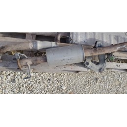 OPEL ANTARA TUBO SCARICO MARMITTA SILENZIATORE CENTRALE ANT POST 2.2D