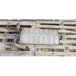 OPEL ANTARA TUBO SCARICO MARMITTA SILENZIATORE CENTRALE ANT POST 2.2D