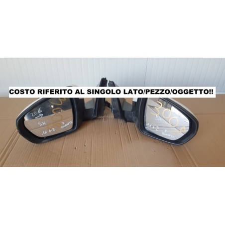 PEUGEOT 3008 SPECCHIETTO SPECCHIO RETROVISORE ESTERNO LATERALE DX SX