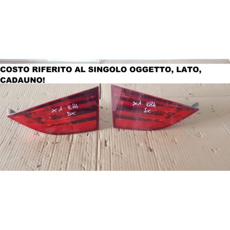 BMW X1 E84 FANALE STOP INTERNO PORTELLONE BAGAGLIAIO POSTERIORE SX-DX