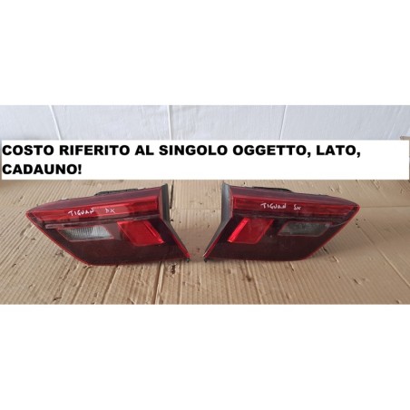 VOLKSWAGEN TIGUAN AD1 FANALE STOP INTERNO PORTELLONE POSTERIORE DX-SX
