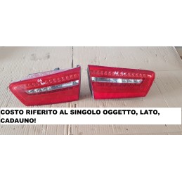 AUDI A6 4G FANALE STOP INTERNO PORTELLONE BAGAGLIAIO POSTERIORE SX-DX