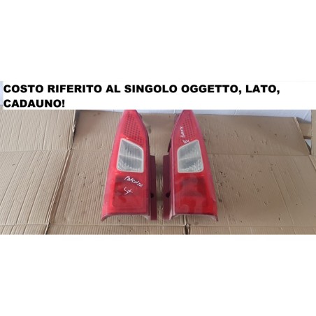 PEUGEOT PARTNER STOP FANALE FANALINO FARO LUCE POSTERIORE DX SX