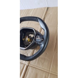 PEUGEOT 2008 VOLANTE CORONA STERZO COMANDI MULTIFUNZIONE IN PELLE