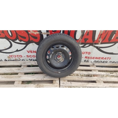 VOLKSWAGEN PASSAT B7 CERCHIO IN FERRO RUOTA SCORTA 205/55 R16