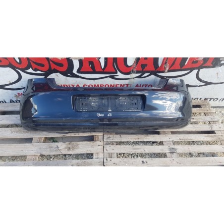 VOLKSWAGEN POLO 6R PARAURTI SPOILER INFERIORE POSTERIORE