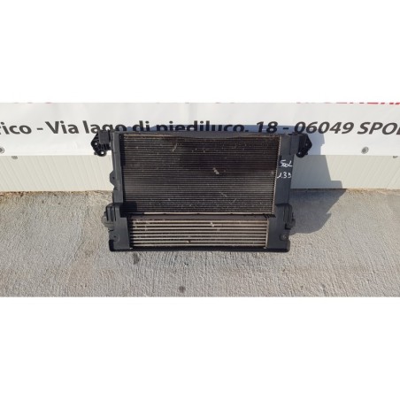 FIAT 500L KIT RADIATORI ACQUA CLIMA ELETTROVENTOLA INTERCOOLER 1.3D