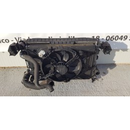 FIAT 500L KIT RADIATORI ACQUA CLIMA ELETTROVENTOLA INTERCOOLER 1.3D