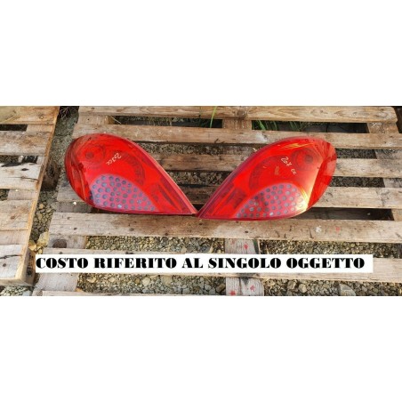 PEUGEOT 207cc STOP FANALE FANALI FARO FARI POSTERIORE SX DX LED