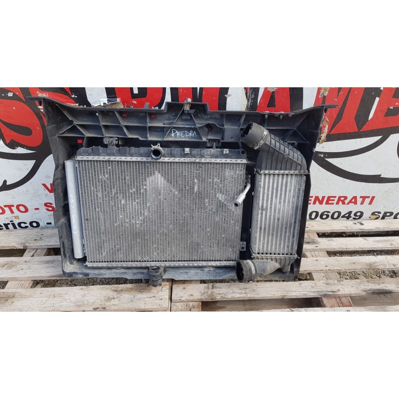 LANCIA PHEDRA KIT RADIATORI ACQUA CLIMA INTERCOOLER ELETTROVETOLA DIES