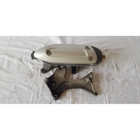 PIAGGIO X9 EVOLUTION MARMITTA TERMINALE SCARICO STAFFA COMPLETO