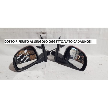 FIAT PANDA 169 SPECCHIETTO RETROVISORE VETRO ESTERNO MANUALE GRANDE