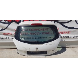 PEUGEOT 208 PORTELLONE COFANO LUNOTTO TERZO STOP BAGAGLIAIO POST