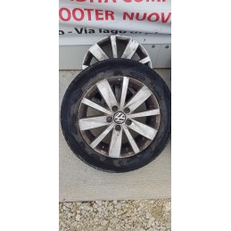 4x CERCHI IN LEGA VOLKSWAGEN PASSAT-GOLF-EOS-JETTA-SCIROCCO