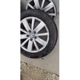 4x CERCHI IN LEGA VOLKSWAGEN PASSAT-GOLF-EOS-JETTA-SCIROCCO