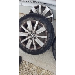 4x CERCHI IN LEGA VOLKSWAGEN PASSAT-GOLF-EOS-JETTA-SCIROCCO