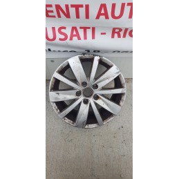 4x CERCHI IN LEGA VOLKSWAGEN PASSAT-GOLF-EOS-JETTA-SCIROCCO
