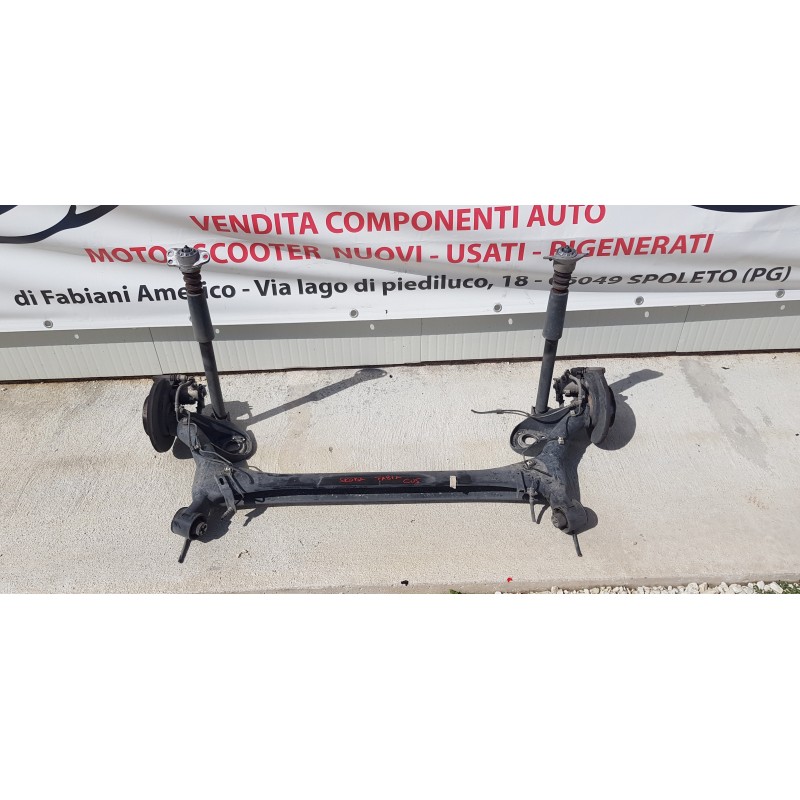 SKODA FABIA NJ3 ASSALE TELAIO PONTE SOSPENSIONE SOTTOTELAIO POSTERIORE