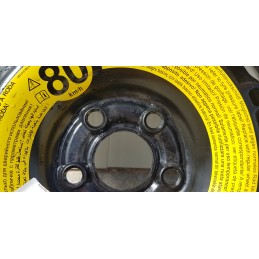 SKODA FABIA NJ3 CERCHIO IN FERRO RUOTA SCORTA RUOTINO GOMMA PNEUMATIC